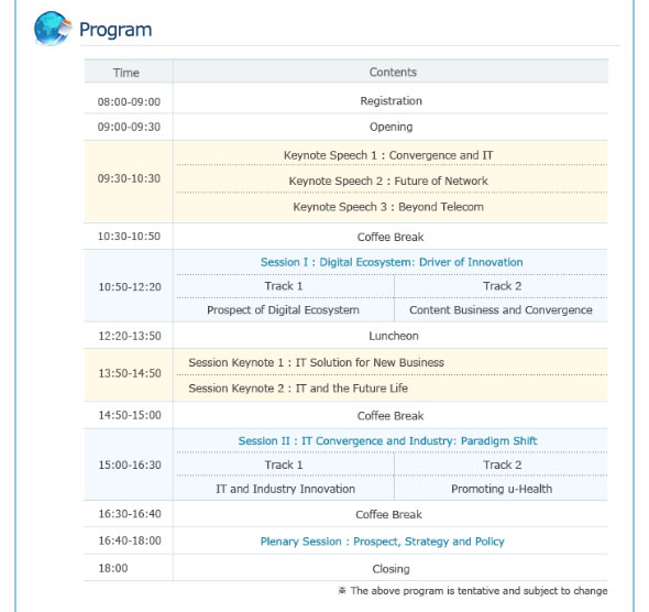 Program