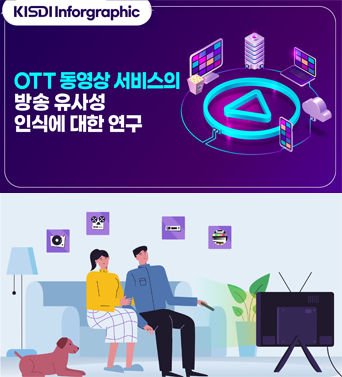 [KISDI 영상보고서] OTT 동영상 서비스의 방송 유사성 인식에 대한 연구